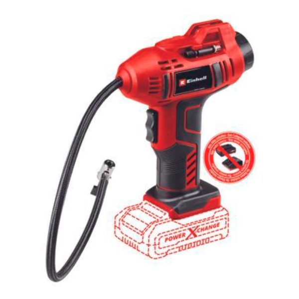 COMPRESOR MANUAL INALAMBRICO 18v EINHELL CE-CC 18 Li Solo