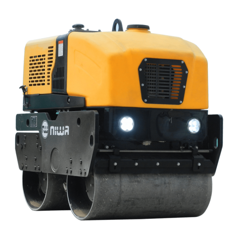 Rodillo Liso RODILLO COMPACTADOR DOBLE LISO NIWA ROADWAY A RADIO CONTROL ROLNW 646DR ...