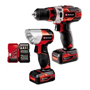 TALADRO ATORNILLADOR 12v EINHELL TE-CD 12/1 Li +22+CL (2x2.0Ah)